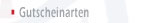 Gutscheinarten